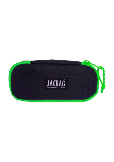 Jacbag Oval Xl Kalem Kutusu Oval Xl-siyah-yeşil renkli