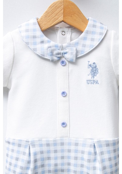 U.S. Polo Assn. U.s. Polo Assn Erkek Bebek Beyaz Tulum Beyaz