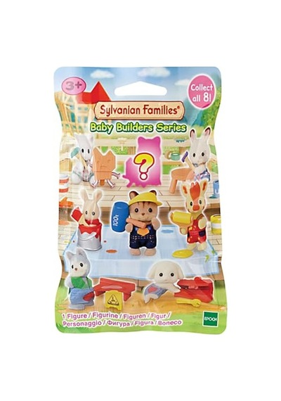 Bebek Minifigür Minik Ustalar Serisi Çok Renkli Plastik Inşaat Temalı Sylvanian Families Genel