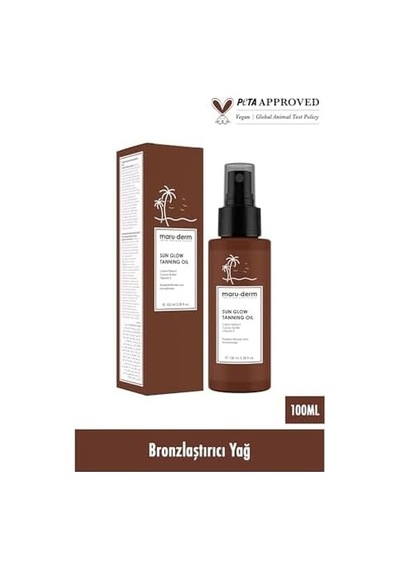 Maru.derm Spf 0 Bronzlaştırıcı Güneş Yağı 100 Ml