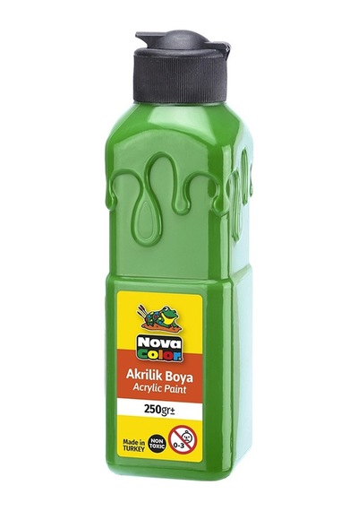 Nova Color NC-433 Akrilik Boya 250 Gr Yeşil