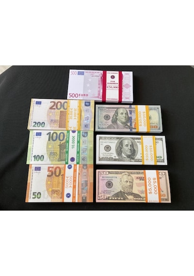 Aykar Yeni 35 Deste Karışık Para 50-100-200-500 Euro Ve 50-100-100 Dol