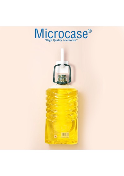 Microcase L Şekil Çok Amaçlı Havlu Askısı Fonksiyonel Askı Al4503 Beyaz