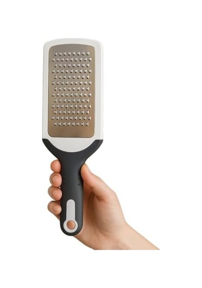 Paslanmaz Çelik Saplı Ergonomik El Rendesi Peynir, Sebze, Havuç, Patates, Meyve Ve Çok Amaçlı Mutfak Rendesi