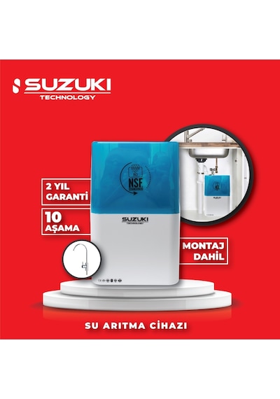 Suzukı Technology 10 Aşamalı Su Arıtma Cihazı -  Montaj