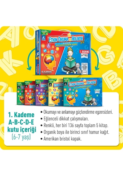 Kitapçidükkani Etkin Okuma ve Anlama Seti 1. Kademe