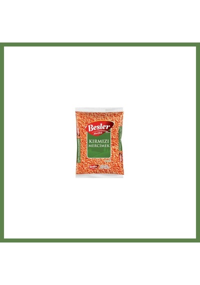 Bezos Besler Kırmızı Mercimek 1 Kg Hb006