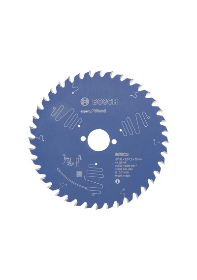 Bosch Expert Serisi Ahşap için Daire Testere Bıçağı 190*30 mm 40 Diş 2608644084 