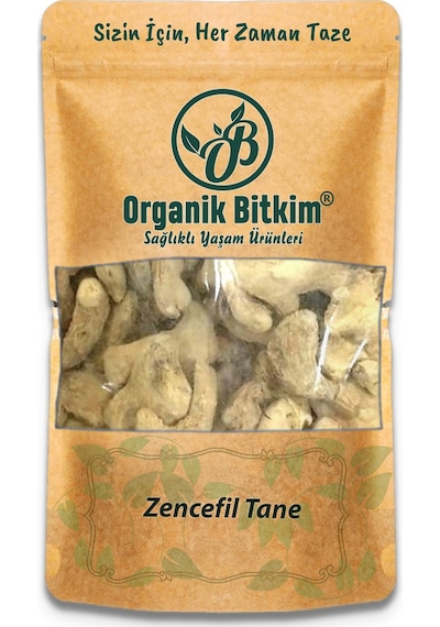Organik Bitkim Zencefil Tane 1000 G