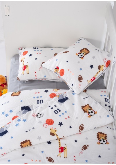 Patalena Home Pamuk 7 Parça Bebek Nevresim Takımı