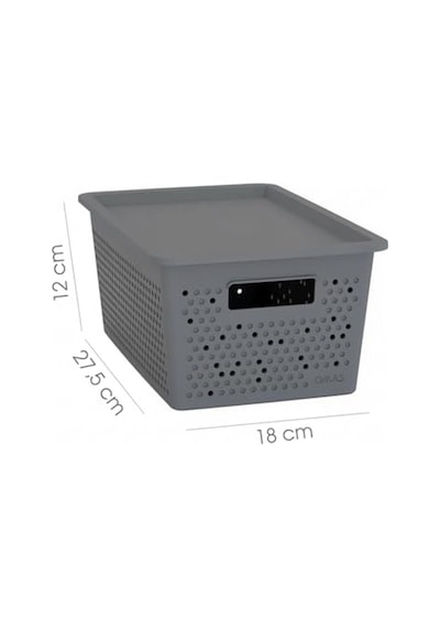 Tr Seul Çok Amaçlı Kapaklı Saklama Kutusu - Şık Ve Dekoratif Dolap İçi Organizer Düzenleyici 4 L / 12 L / 20 L Diğer
