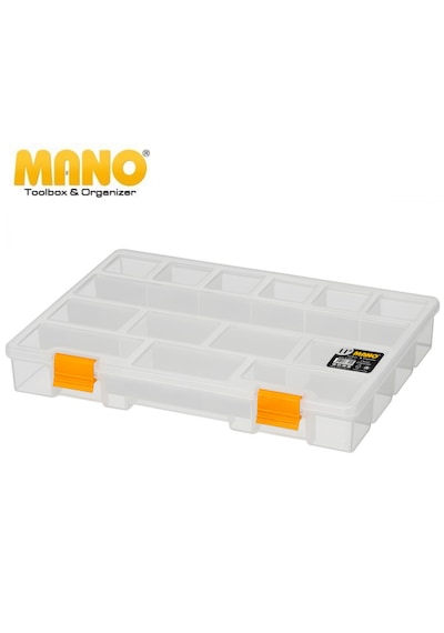 Mano 11'' Klasik Organizer Şeffaf Vida Malzeme Kutusu Ş-Org-11