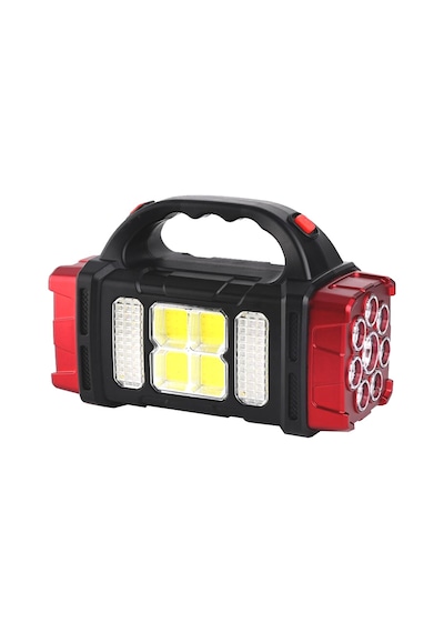 POWERMASTER HB-1678 SOLARLI USB ÇIKIŞLI ŞARJ EDİLEBİLİR 38 WATT KAMP FENERİ