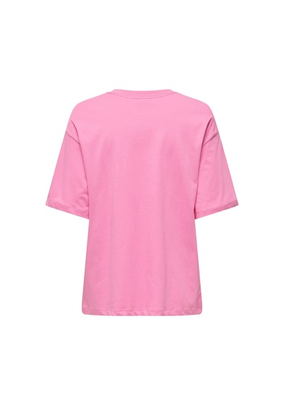 Only Jdy Kadın Yuvarlak Yaka Pembe T-shirt - 15366305