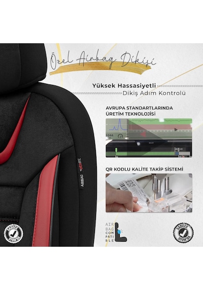 Otom Iconic Design Ekstra Destekli Oto Koltuk Kılıfı 550061877