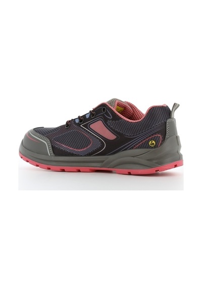 Safety Jogger Cador Pink S1p Esd Src İş Güvenlik Ayakkabısı Gri