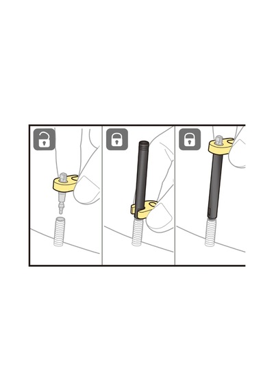 Topeak 70mm Valve Extender Presta Sibop Uzatma Adaptörü Çift