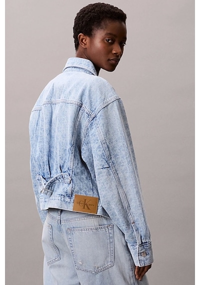Calvin Klein Jeans Kadın Beli Büzgülü Ck Logolu Mavi Ceket Lv047c782g-x0s Mavi Calvin Klein Jeans Kadın Beli Büzgülü Ck Logolu Mavi Ceket Lv047c782g-x0s Mavi