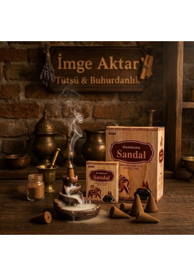 Darshan Sandal Geri Akış Tütsü 10 Adet