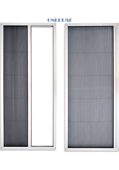 Plise Pileli Sürgülü Kapı Sinekliği 0-100 X 0-240