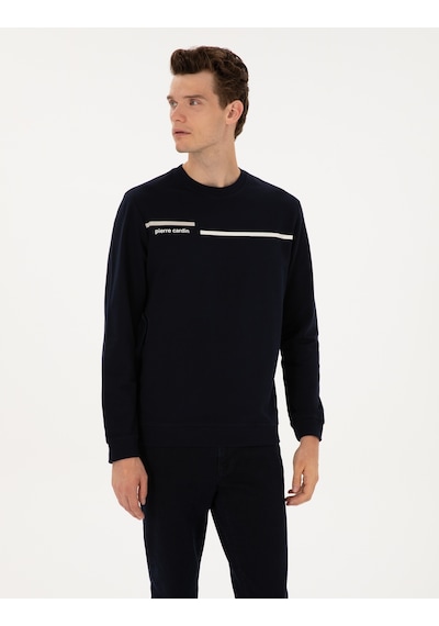 Pierre Cardin Erkek Lacivert Sweatshirt 50317675-vr033 Lacivert