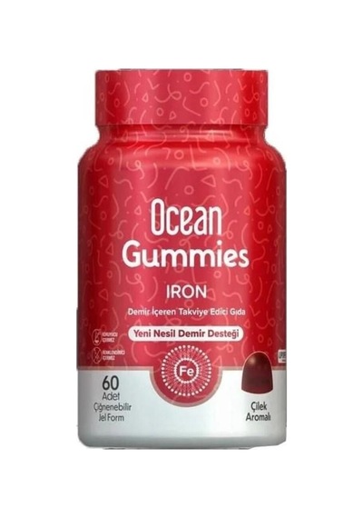 Ocean Gummies Iron 60 Jel Form