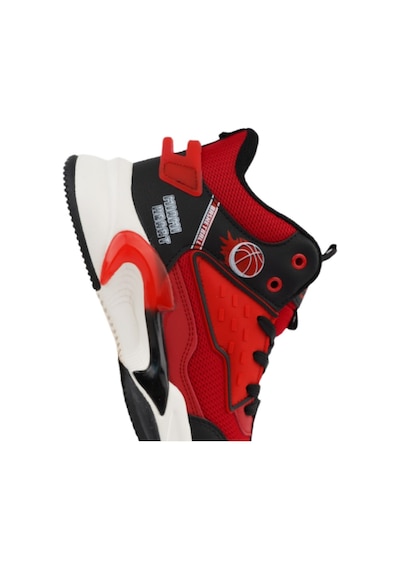 Cool London Unisex Ortopedik Çocuk Basketbol Ayakkabısı Kırmızı