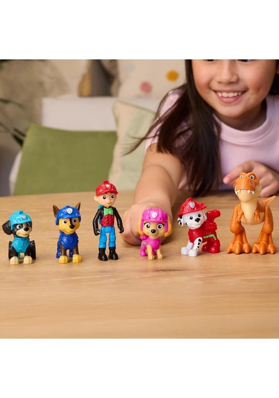 Paw Patrol The Dino Movie Dinozor Macera Ekibi Figür Seti - Orijinal Lisanslı Oyuncak
