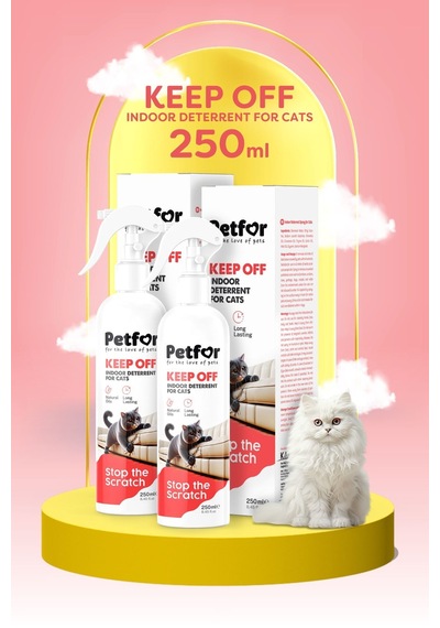 İstenmeyen Bölgelerden Kedi Uzaklaştırıcı Sprey 250 Ml X2 Adet