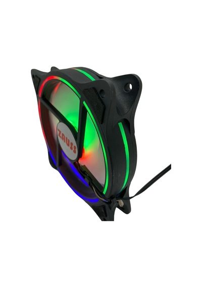 3 Renk Içi Ve Dışı Hareketli Rainbow Rgb Kasa Mining Fanı 12cm Fa