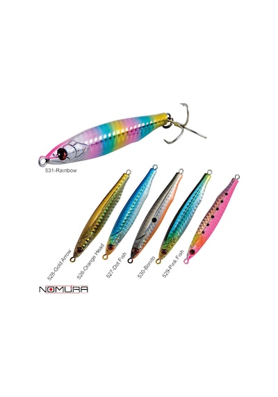Nomura Umı 57mm 14gr Jig Sahte Balık 531 Rainbow
