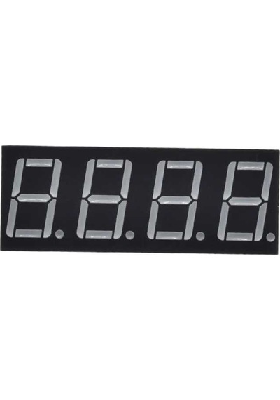 7 Segment Display - 4 Bits - Ortak Katot - 0.56 İnç
