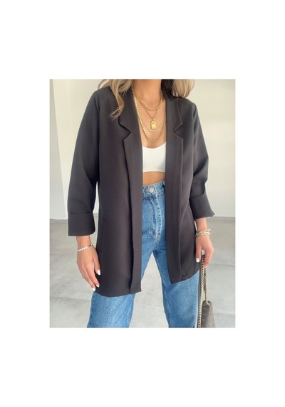 Çınar Boutique Fuşya Blazer Ceket-fuşya - L Fuşya Fuşya