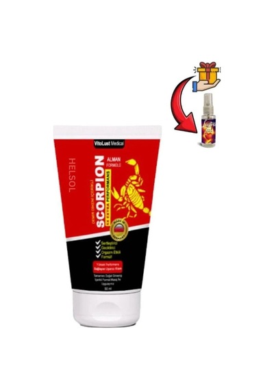 Scorpion Erkeklere Özel Bakım Kremi 50 Ml X 1 Ad.+lustra Masaj Yağı