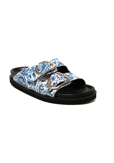 Terlik Kadın Galıa G106358 Genuins Vegan Tile Blue Tile Blue