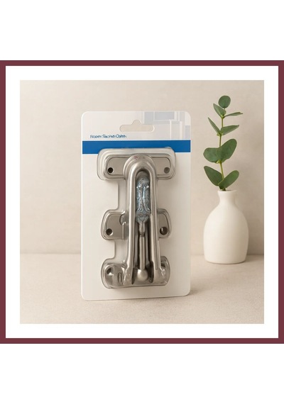 Storeşahin Çelik Kapı Emniyet Kelepçe Krom 60 Mm Shn0720