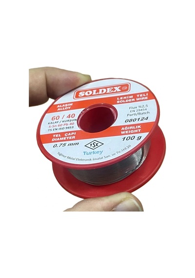 0.75mm 100 Gr Soldex Lehim Teli