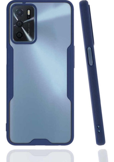 Oppo A16 ile Uyumlu Kapak Colorful Kamera Korumalı Silikon Kılıf