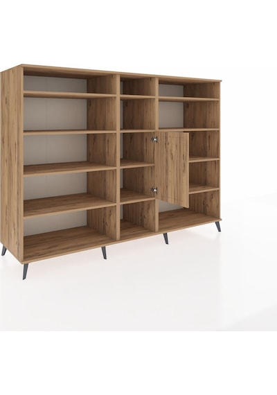 Kronos Dolap 12 Raflı Tek Kapaklı 220x59x163 Çam-çam Çam-çam Kronos Dolap 12 Raflı Tek Kapaklı 220x59x163 Çam-çam Çam-çam