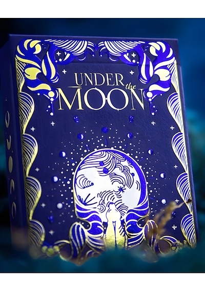 Under The Moon Midnight Blue Oyun İskambil Kartı