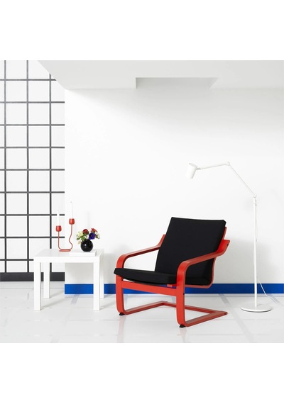 Ikea Kırmızı Lüks Berjer Koltuk - Sallanan Koltuk