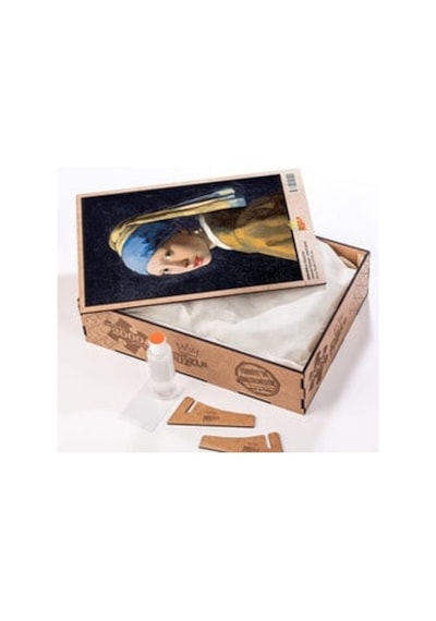 İnci Küpeli Kız Johannes vermeer Ahşap Puzzle 2000 Parca
