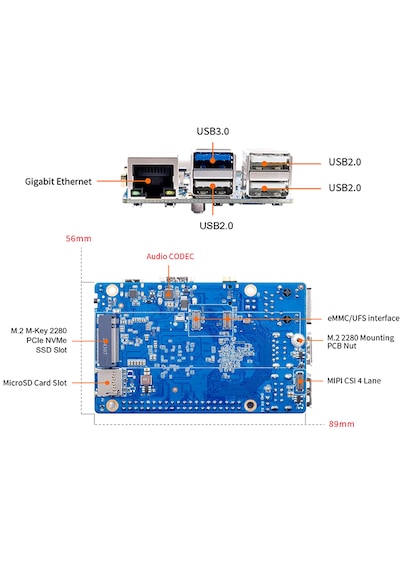 Orange Pi 4 Pro 6gb