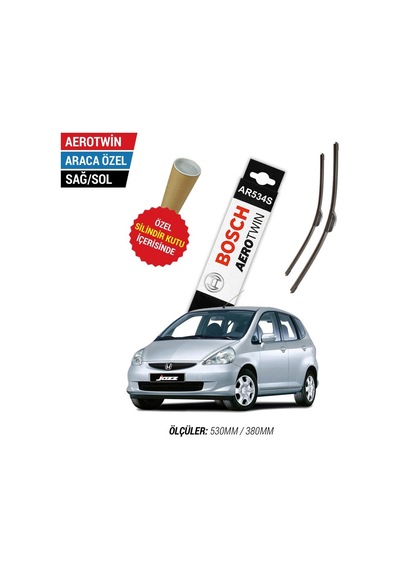 Bosch Aerotwin Honda Jazz Silecek Takımı (2002-2008) Bosch Aerotwin Honda Jazz Silecek Takımı (2002-2008)