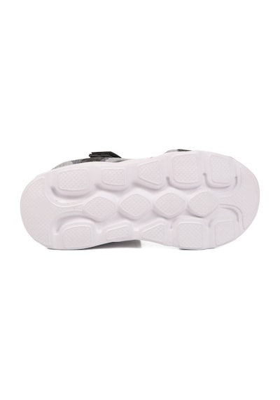 Cool Sage F Siyah Unisex Cırtlı Işıklı Çocuk Sandalet