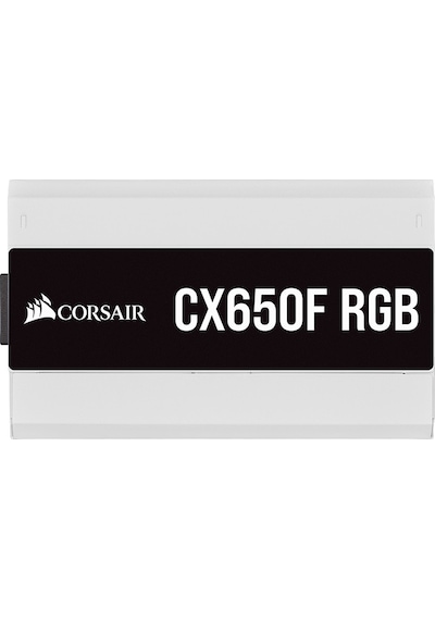 Corsair CX650F RGB CP-9020226-EU 650W 80+ Bronze Modüler Güç Kaynağı Beyaz