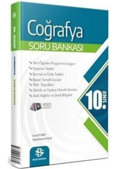 Bilgi Sarmal 10. Sınıf Coğrafya Soru Bankası