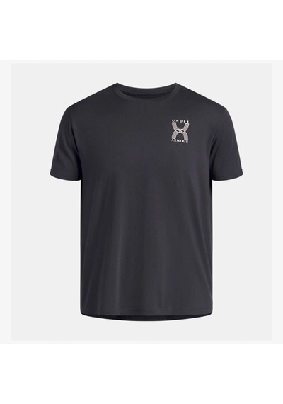 Under Armour Run 96 Sleeve Erkek Koşu T-shirt - Gri 1389823