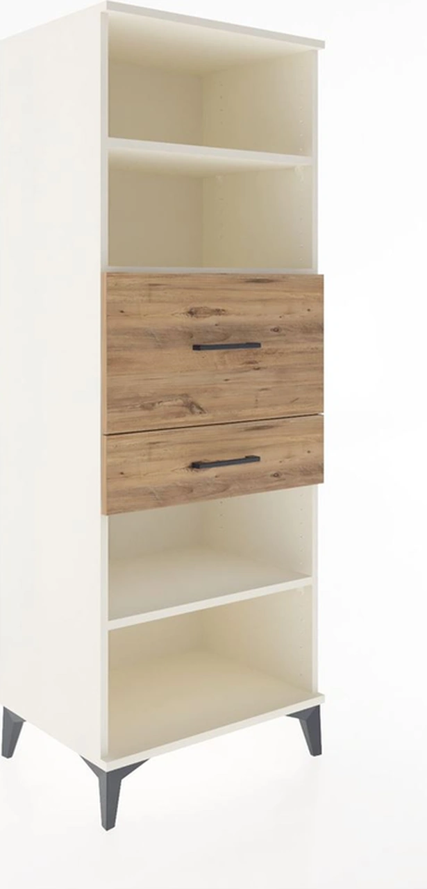 Hyperion Dolap 3 Raflı 2 Çekmeceli 60x44x163 Aytaşı-çam Aytaşı