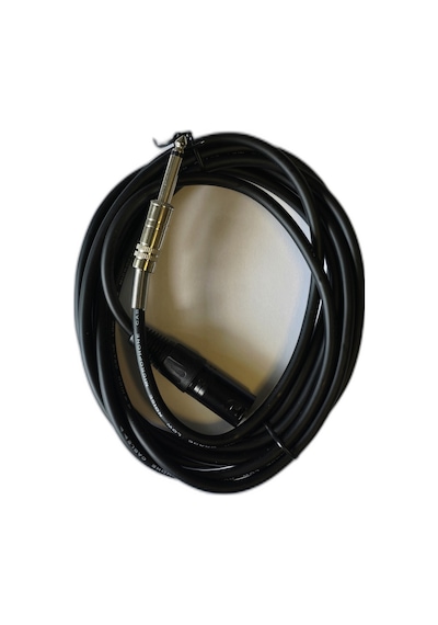 Xlr Erkek - 6.35mm Mono Jack Ses Kablosu 3 Metre Mikrofon Amfi Kablosu